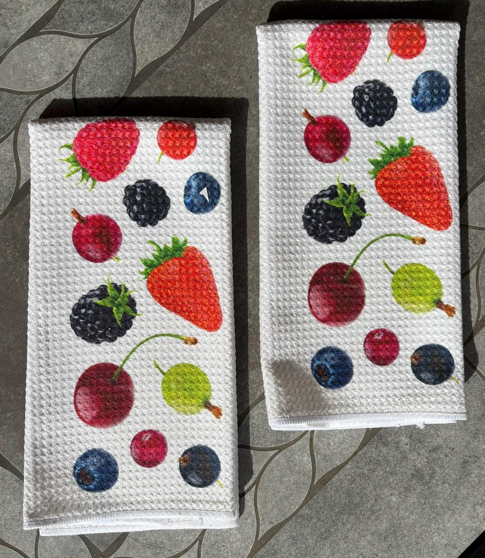 Banana Kitchen Towels Set - Bananas Dish Cloths for Kitchen Decor - Image 6