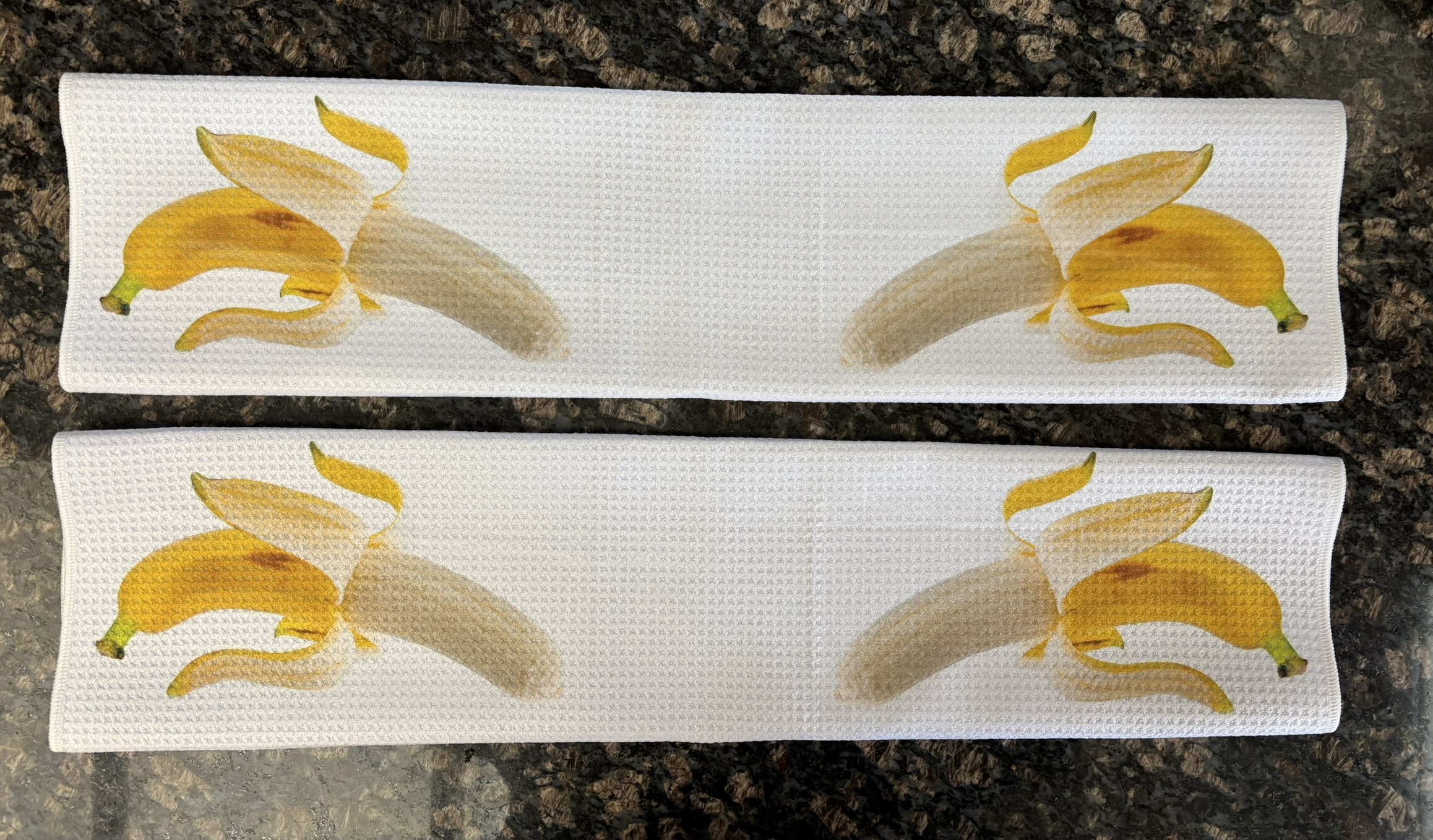 Banana Kitchen Towels Set - Bananas Dish Cloths for Kitchen Decor - Image 3