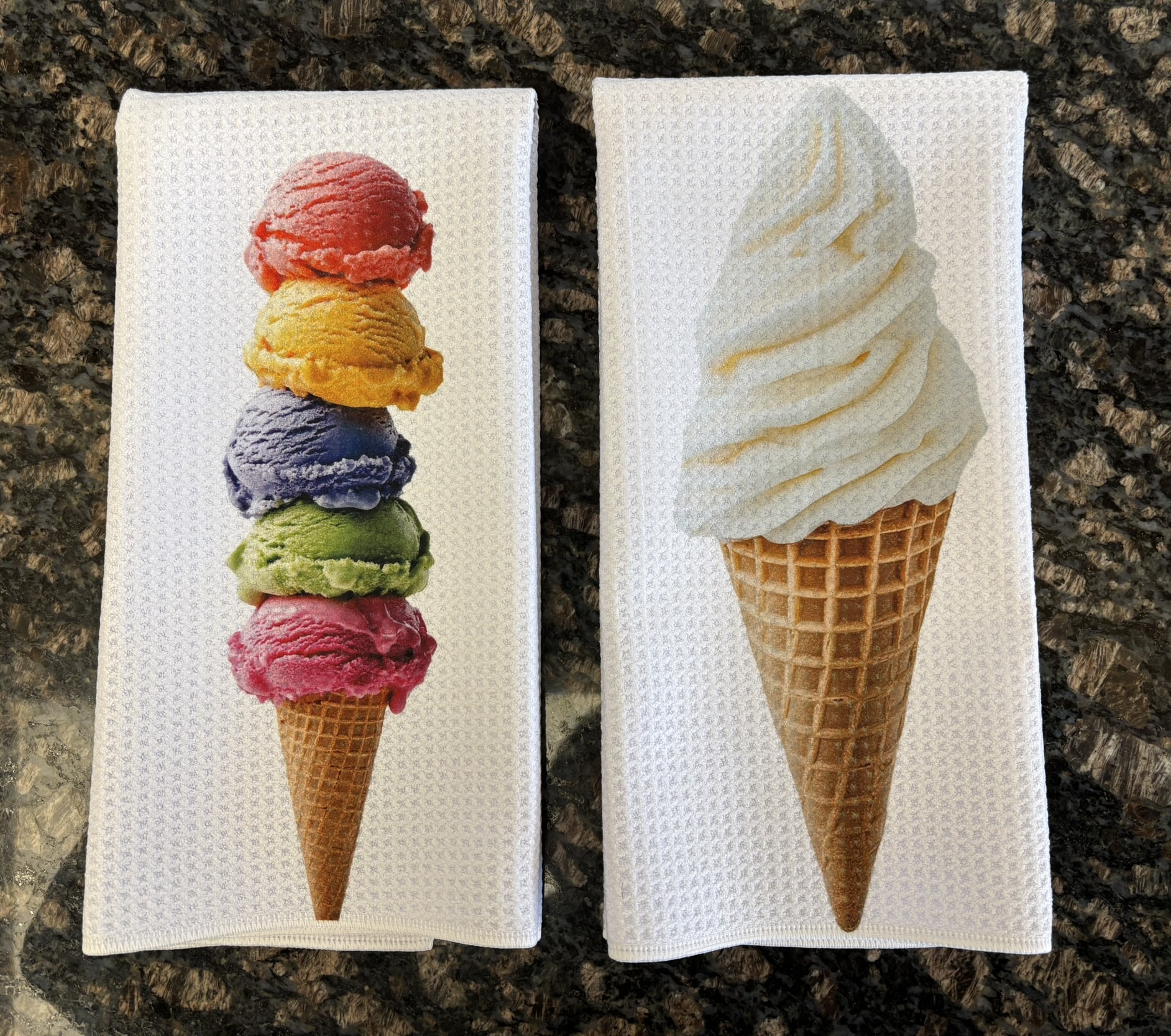 Jelly Beans Kitchen Towels Set - Decorative Kitchen Towels for Easter - Image 11