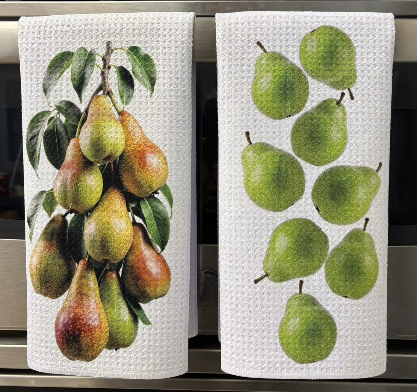 Fresh Pears Kitchen Towels Set - Decorative Kitchen Towels