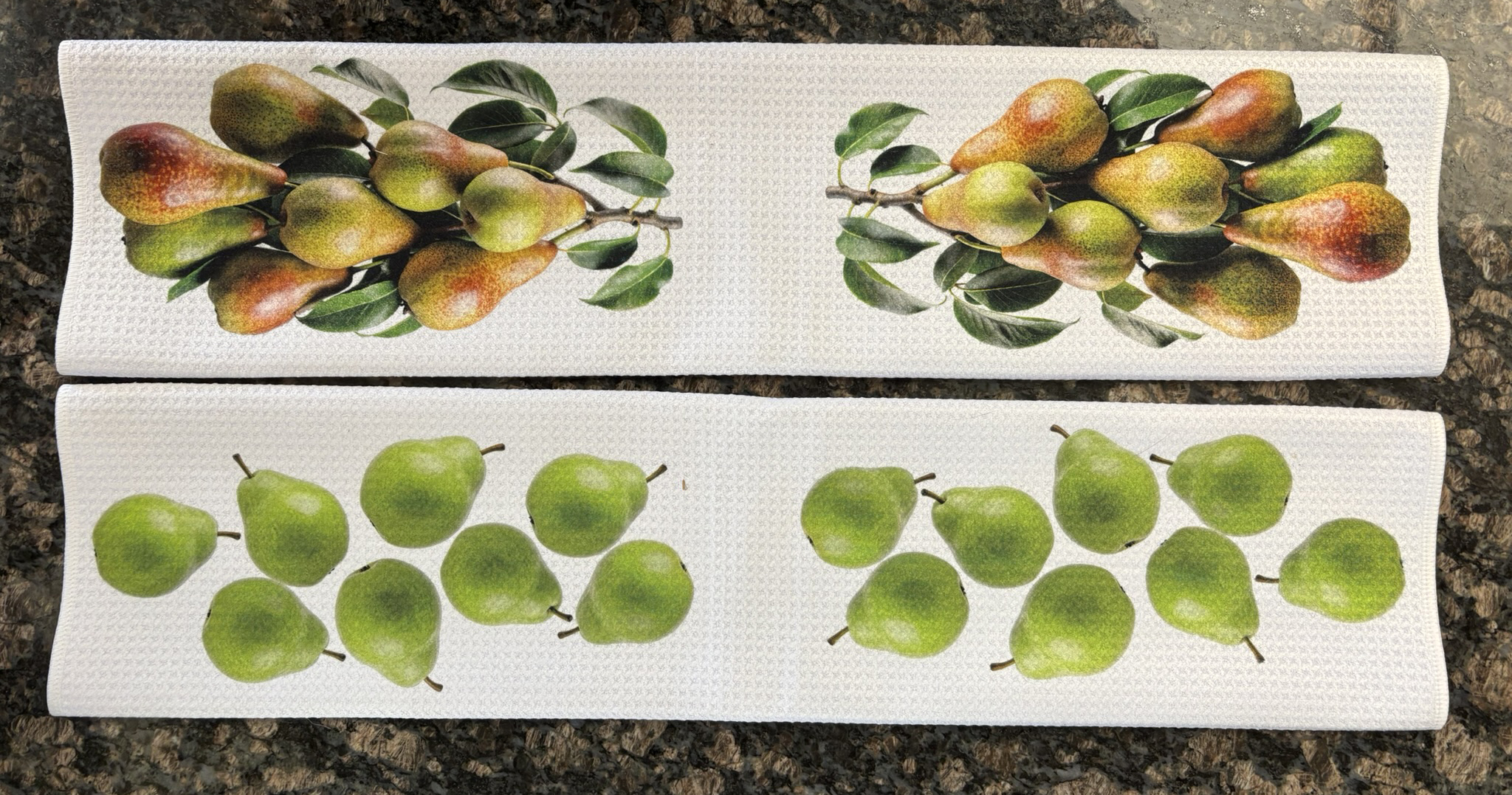 Fresh Pears Kitchen Towels Set - Decorative Kitchen Towels - Image 4