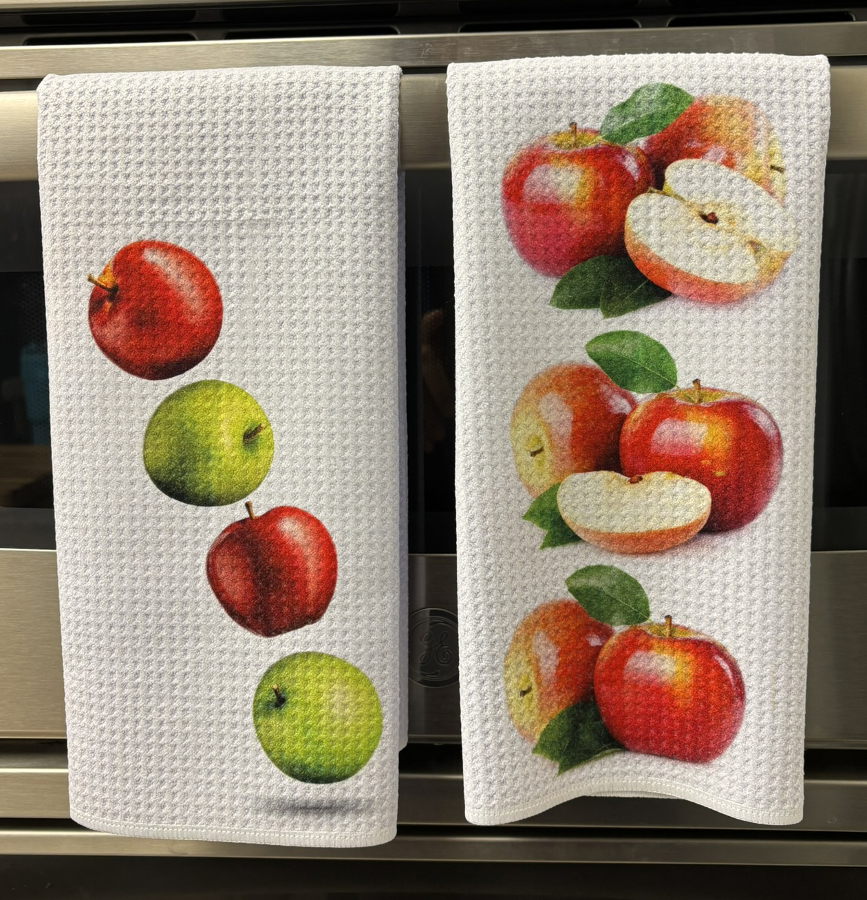Fresh Apples Kitchen Towels Set - Decorative Kitchen Towels - Image 4