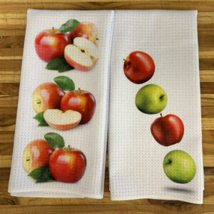 Fresh Apples Kitchen Towels Set - Decorative Kitchen Towels