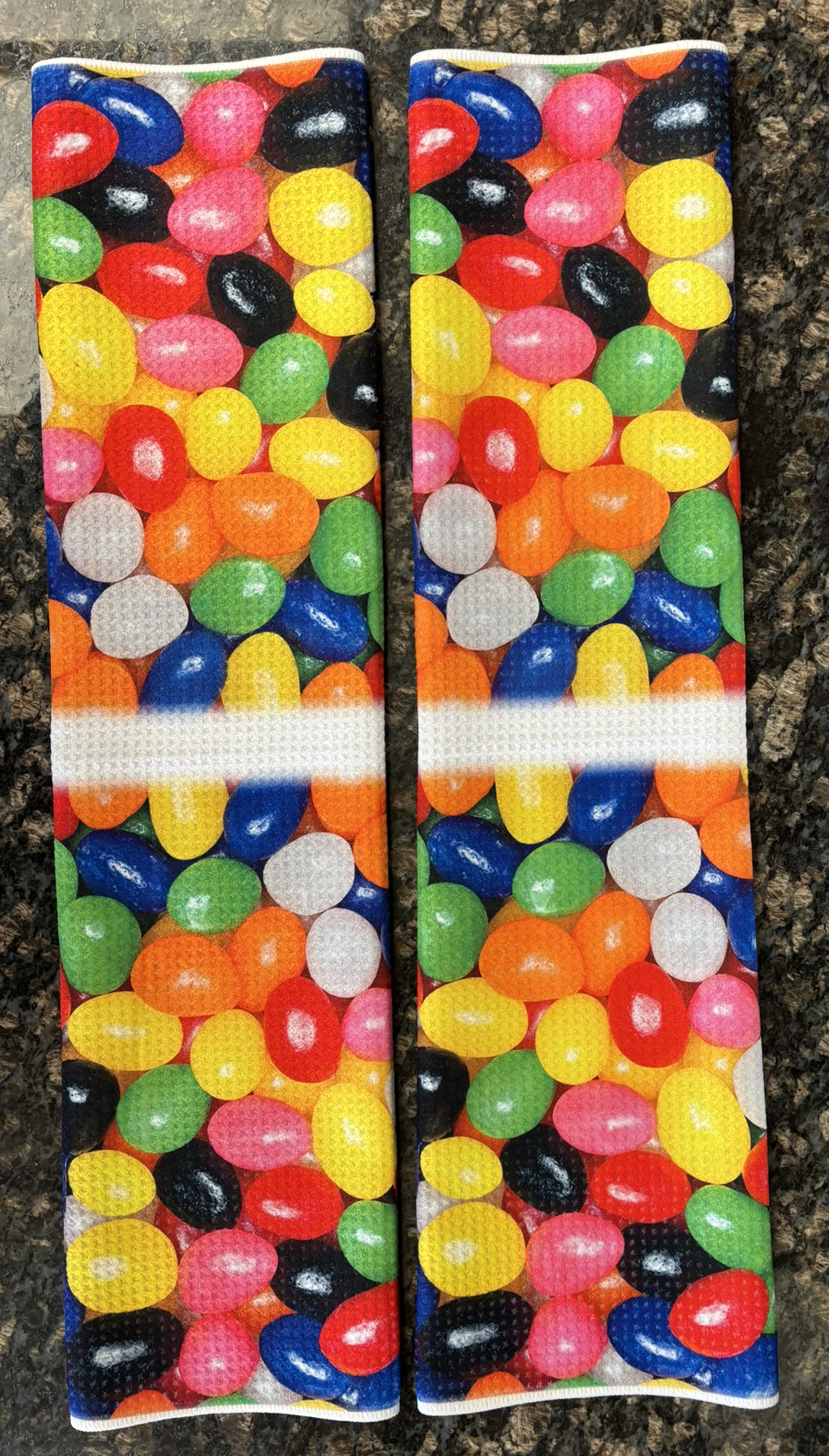 Jelly Beans Kitchen Towels Set - Decorative Kitchen Towels for Easter - Image 4
