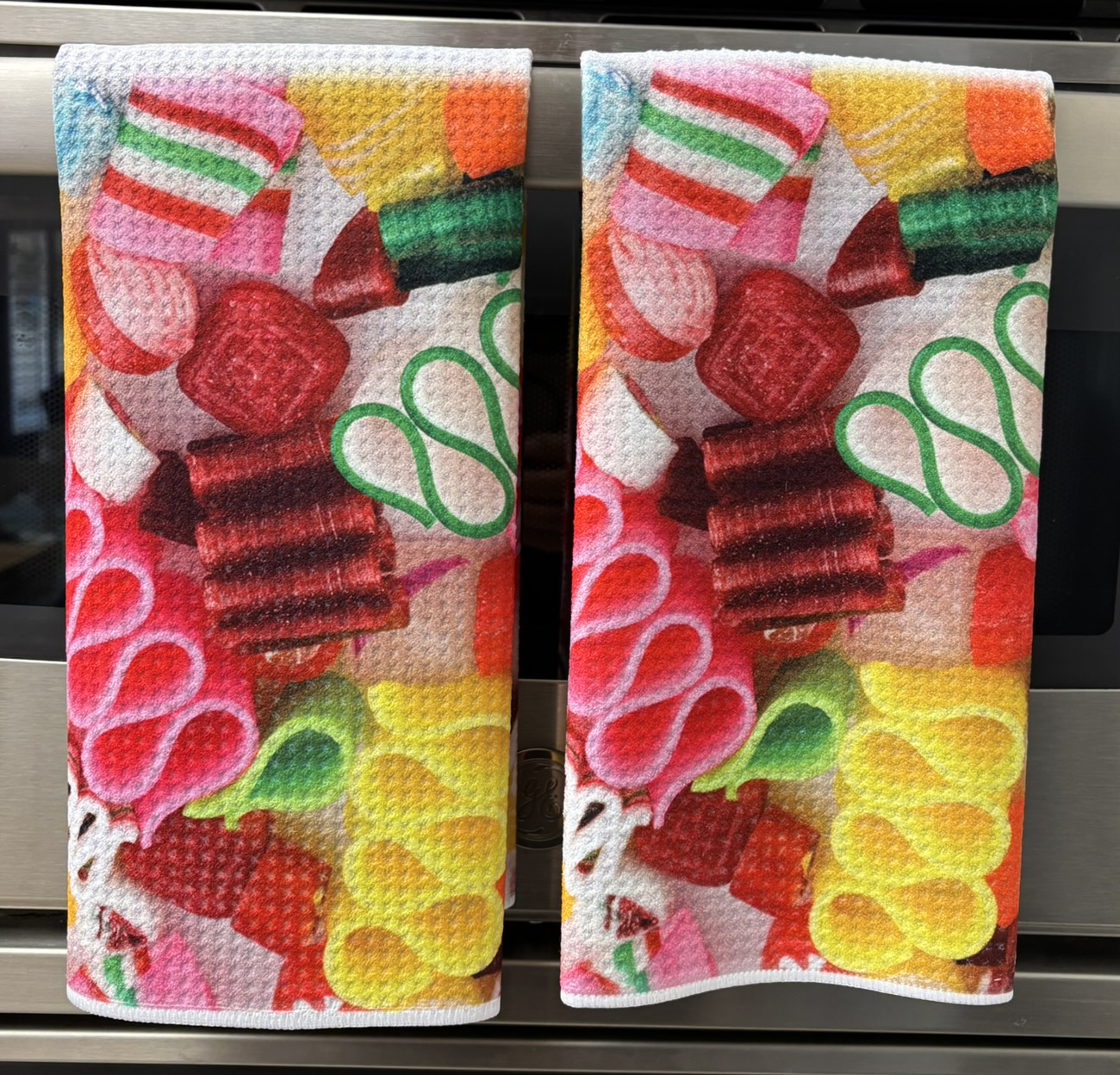 Ribbon Candy Kitchen Towels Set - Decorative Kitchen Towels - Image 14