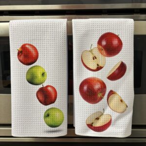 How Do You Like These Apples Kitchen Towels Set - Decorative Kitchen Towels