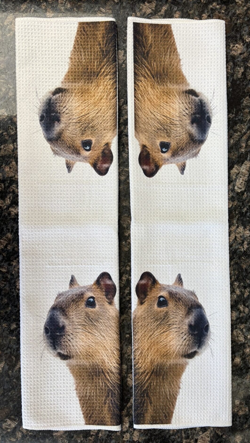 Capybara Decorative Kitchen Towels - Image 4