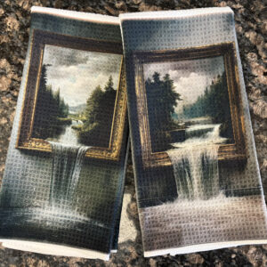 Waterfalls Pictures Decorative Kitchen Towels