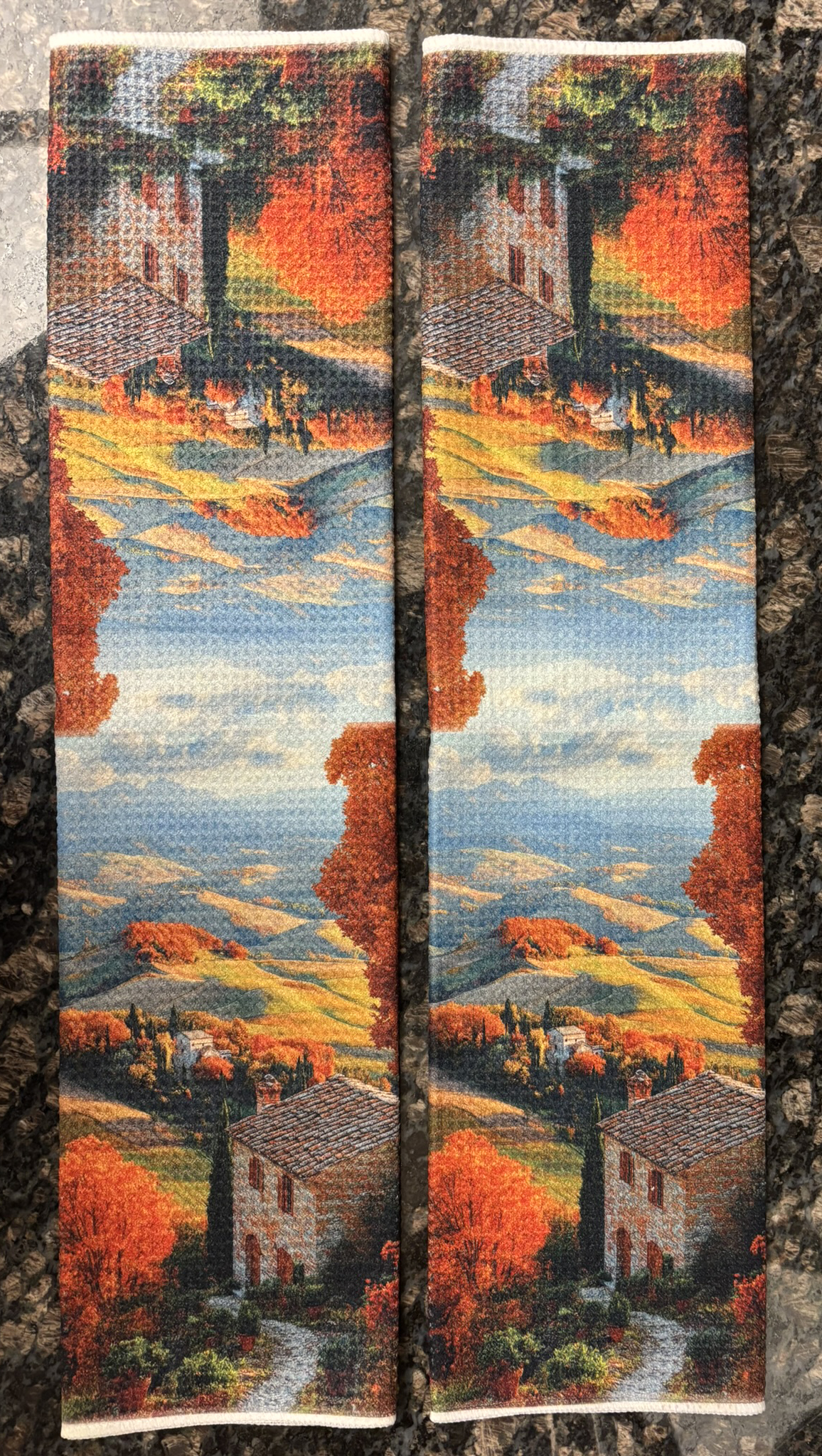 Tuscany Villa Decorative Kitchen Towels - Image 4